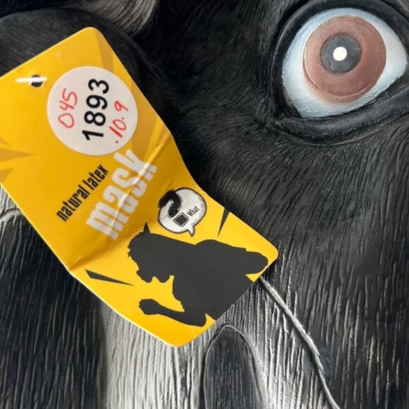 Cow Full Face Latex Mask Animal Mask Halloween Cosplay Funny Mask - Picture 5 of 5